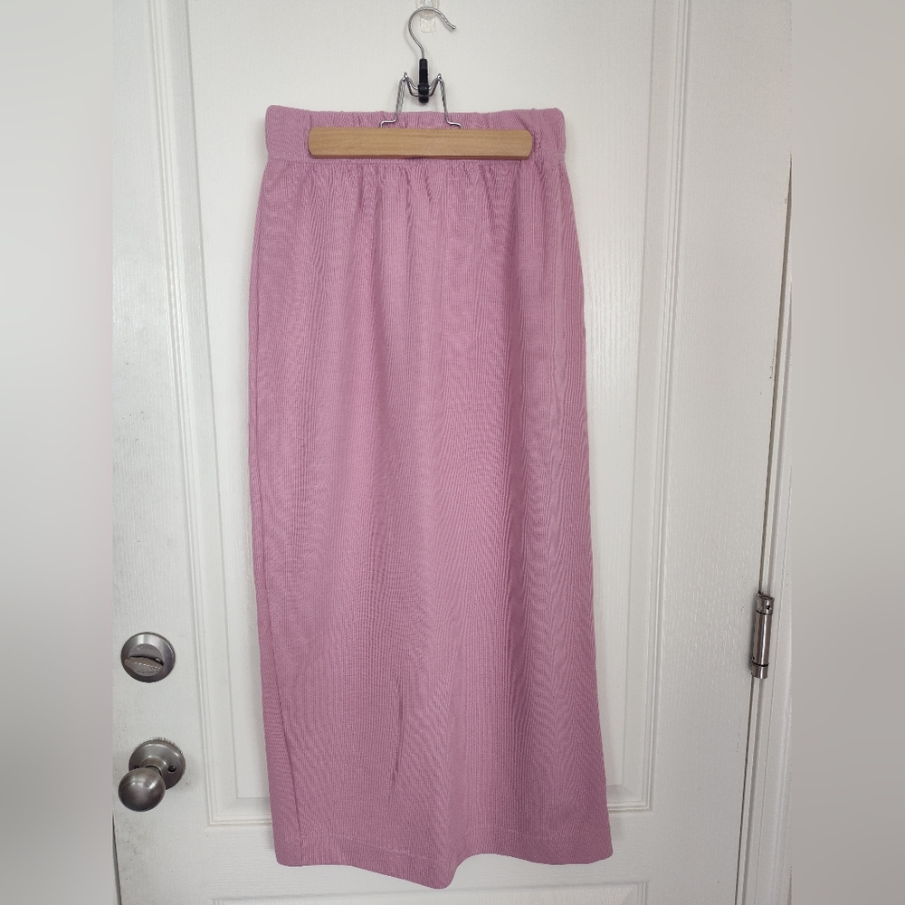 The Limited hazy pink Y2K knit sweater midi skirt sz M Vintage